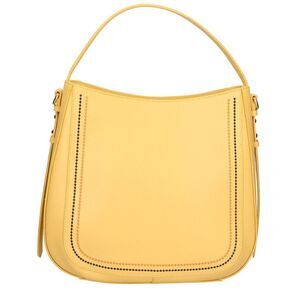 Chiara Ferretti Leather Shoulder Bag, Yellow